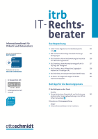 IT-Rechtsberater (ITRB)