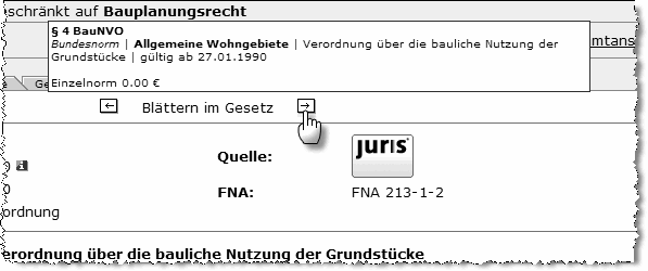 Abbildung: Blättern