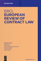 Abbildung: European Review of Contract Law (ERCL)