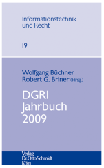 Abbildung: DGRI Jahrbuch 2009