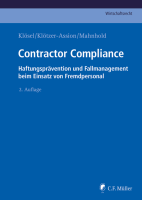 Abbildung: Contractor Compliance