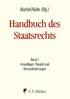 Abbildung: Handbuch des Staatsrechts, Band 1