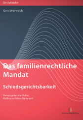 Abbildung: Das familienrechtliche Mandat - Schiedsgerichtsbarkeit