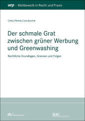 Abbildung: Der schmale Grat zwischen grüner Werbung und Greenwashing