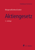 Abbildung: Aktiengesetz (Heidelberger Kommentar)
