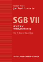 Abbildung: juris PraxisKommentar SGB VII - Gesetzliche Unfallversicherung