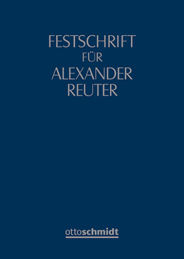  Festschrift für Alexander Reuter
