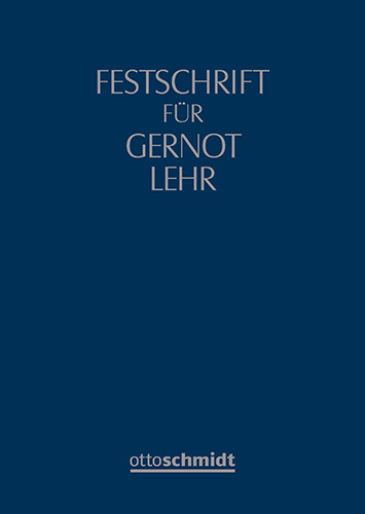  Festschrift für Gernot Lehr