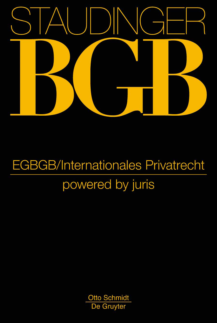 Abbildung: STAUDINGER Online powered by juris, EGBGB/Internationales Privatrecht