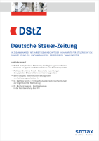 Deutsche Steuer-Zeitung (DStZ) 