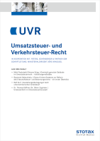 Umsatzsteuer- und Verkehrsteuer-Recht (UVR)
