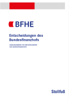 Abbildung: Sammlung der Entscheidungen des BFH (BFHE)