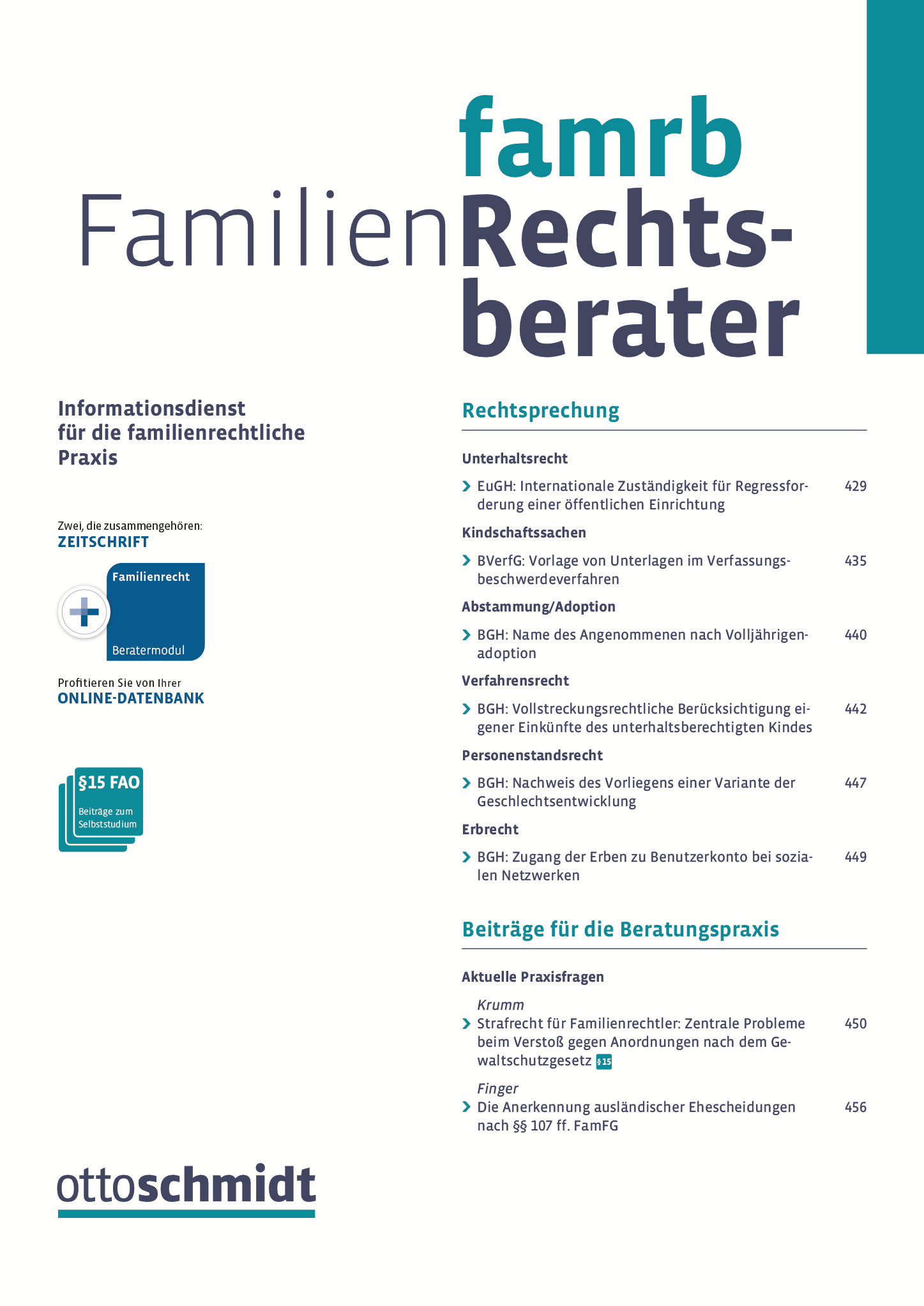 Abbildung: Familien-Rechtsberater (FamRB)