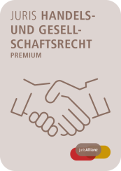 Abbildung: juris Handels- und Gesellschaftsrecht Premium Abbildung: juris Handels- und Gesellschaftsrecht Premium
